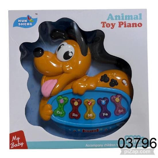 Imagen de PIANO PERRITO HUESITOS CON LUZ 6.26